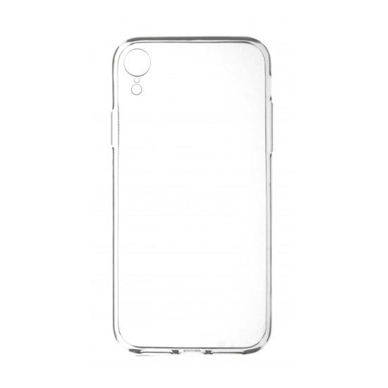 Capa de Silicone Macio para Apple iPhone XR Transparente